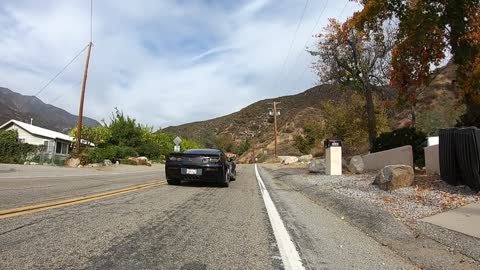 Yayhoo in Z08 Vette passing too close!