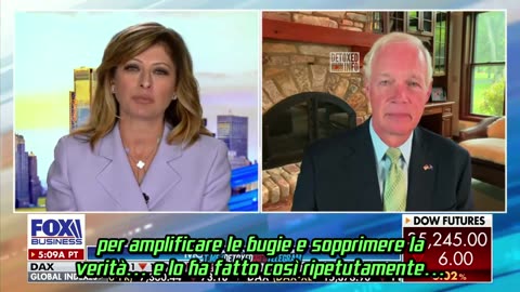 Senatore USA Ron JOHNSON: "E' stato tutto pianificato da ....