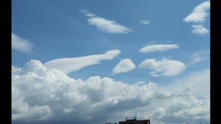 Lenticular cloud timelapse in 4k