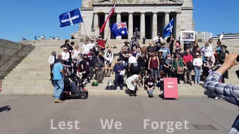 Melbourne Memorial Day - Commemorations at the shrine - 22 09 2022 - Part 4 of 10