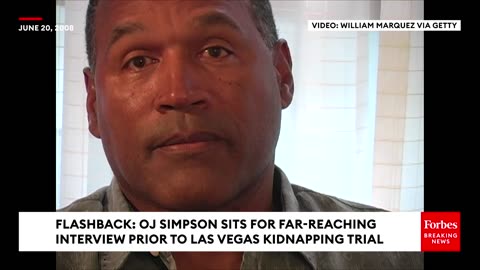 OJ Simpson Gives Far-Ranging Interview On Race, Murder Trial