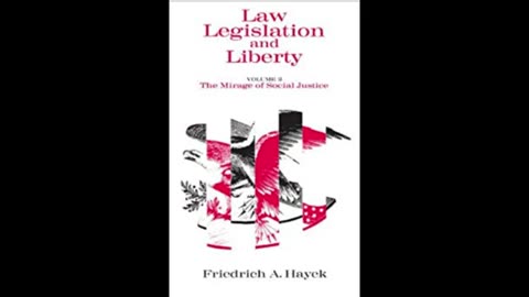 Law, Legislation and Liberty. Volume 2. By F.A. Hayek
