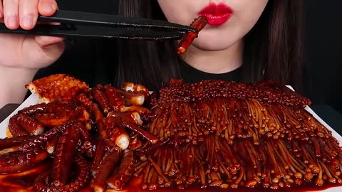 ASMR MUKBANG : SPICY