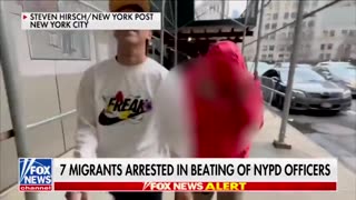 Seven Illegal Migrants Get Arrested For Attacking Two New York Police Officers