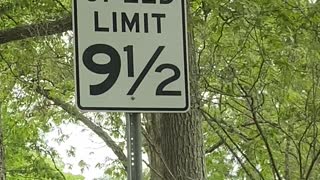 Odd Speed Limit Keeps Traffic Slow