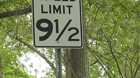 Odd Speed Limit Keeps Traffic Slow