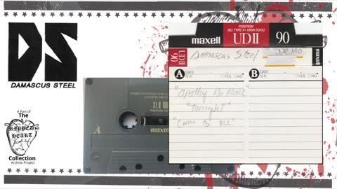 Damascus Steel 🖭 Demo Tape. Circa 1995 Cassette. Christian band from Detroit, Michigan