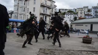 Beltane Border Morris - Tamara - All Things Morris, Ilfracombe - July 2022