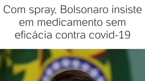 Spray nasal defendido por Bolsonaro agora vira propaganda na Globo