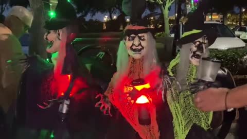 Stroke of genius: Halloween themed golf cart designed by a Florida couple