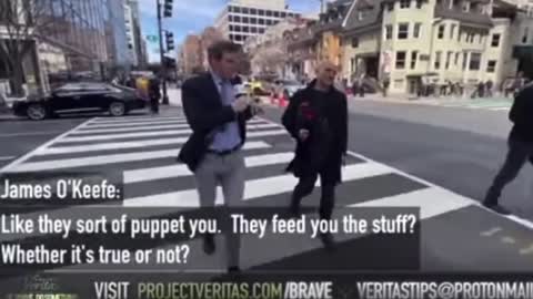 O'Keefe CONFRONTS NYT journalist in public, reveals he has him on tape