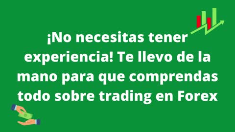 ¡No necesitas tener experiencia! Curso de Trading Forex