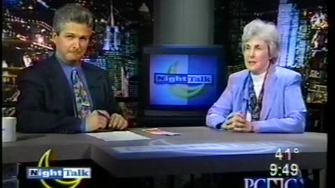 U.S. Taxpayers Party of Pennsylvania: Peg Luksik for Governor on PCNC Night Talk (October 22, 1998)