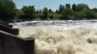 Thief River falls power dam