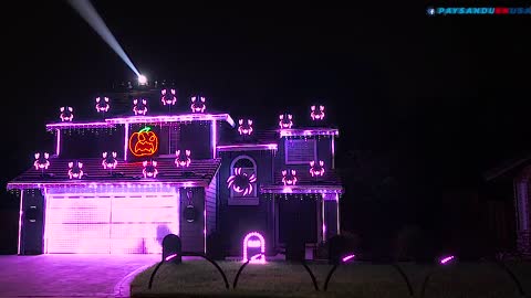 Enter Sandman - Metallica - 2020- Halloween Light Show