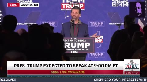 THUNDERDOME SPECIAL!! TRUMP SPEAKS IN LACONIA N.H.