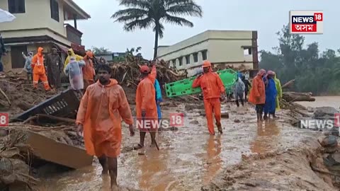 Wayanad Landslide Horror: Multiple Feared Dead, Rescue Underway