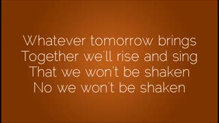 Building 429 We Won´t be shaken - Lyrics