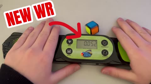 Rubik's cube 1x1 World record