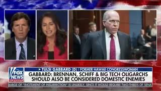 Tulsi Slams “Domestic Enemies” Adam Schiff, John Brennan, and Big Tech