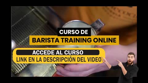 CURSO BARISTA TRAINING ONLINE