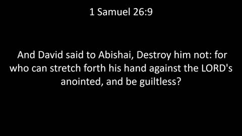 KJV Bible 1st Samuel Chapter 26
