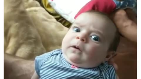 funny videos,cant stop laughing so cute baby