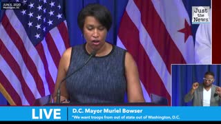 Muriel Bowser says she wants out of state troops out of D.C.
