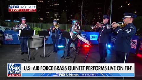 Hear the US Air Force Brass Quintet's rendition of our national anthem