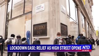 Lockdown Ease: Relief as High Street Opens
