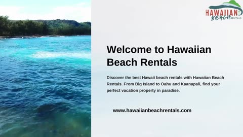Hawaii Big Island Vacation Rentals by Hawaiian Beach Rentals