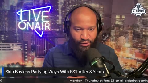 The Arrington Gavin Show "Skip says goodbye to FS1"