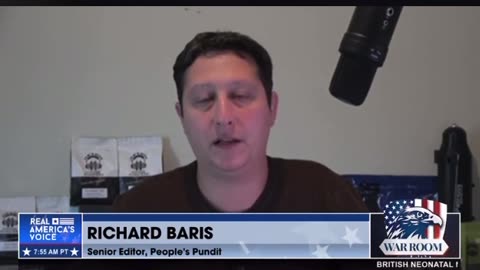 Richard Baris -Trump is doing better than 2016 and 2020