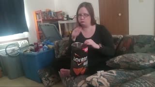 Reaction to Doritos Sweet and Tangy BBQ Chips