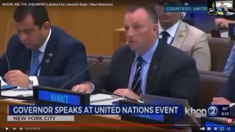 Governor of Hawaii Reports in at UN Agenda 2030 Task Force Meeting. Agenda Exposed