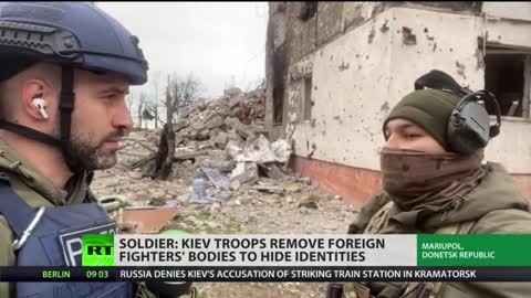 Battle for Mariupol in final stage with Russian forces taking the city