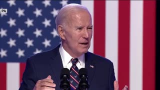 Biden: "I promise you, I will not let Donald Trump and the MAGA Republicans to force us to walk away now"