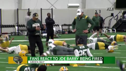 Packers fans react to the team's decision to part ways with Joe Barry