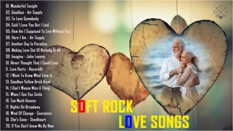Most Old Beautiful Soft Rock Love Songs 70s 80s 90s | Air Supply, Bee Gees, Phil Collins...