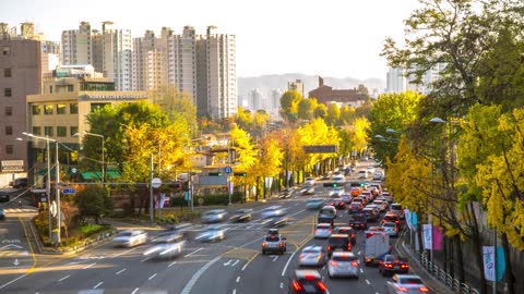 Crazy Time Lapse Video Of Traffic at Rush Hour