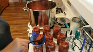 Pizza Sauce: Canning project from garden tomatoes