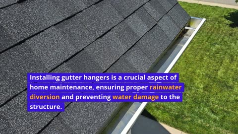 How to Install Gutter Hangers