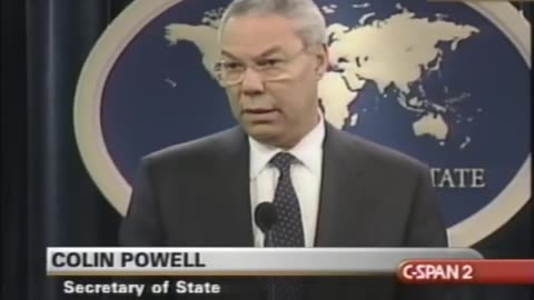 World Trade Center And Pentagon Attacks (Colin Powell) (9-12-2001)