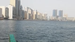 Dubai creek view from boat