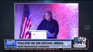 Steve Bannon breaks down his speech part 1