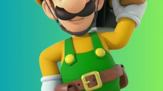 Luigi styles mario video