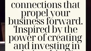 Build valuable connections that propel your business forward 💼✨