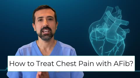 Chest pain and A Fib