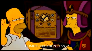 Homer Joins The Brotherhood of Freemasonry & Becomes A "MASON"