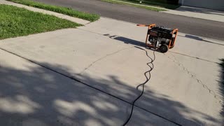 Charging a Tesla with a 6500w Gas Generator